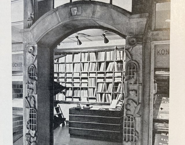 Büro von Praeger & Meier in der Böttcherstraße 7 (historisches Bild)